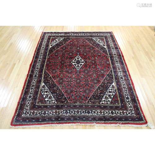 Vintage And Finely Hand Woven Carpet.