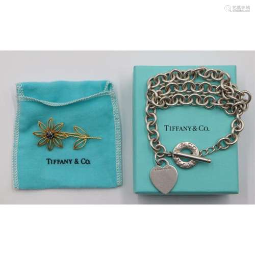 JEWELRY. Tiffany & Co. Gold & Sterling Jewelry