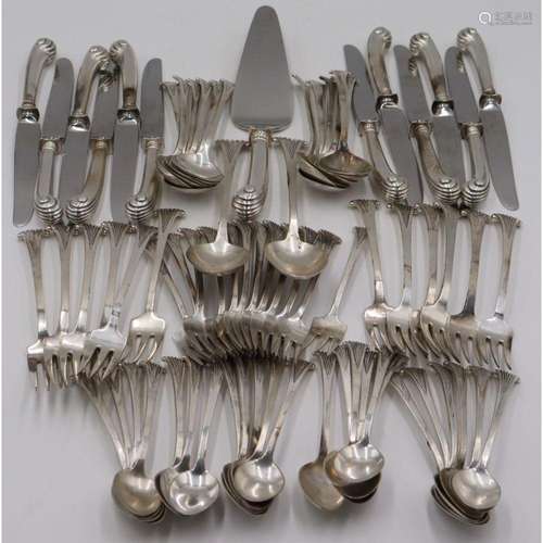 STERLING. Tuttle Onslow Sterling Flatware Set.