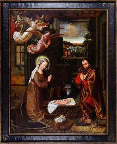 Ambrosius Benson, Milan 1495 - 1550 Flanders/Belgium, Adorat...