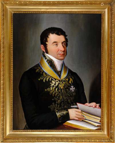 Giovanni Antonio Pock, Italy 1780 - 1842, Portrait of Genera...