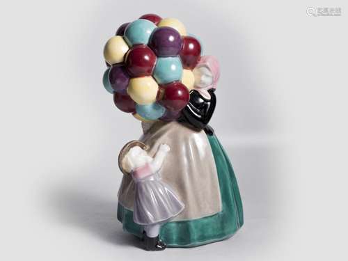 Anton Klieber, Pirkenhammer 1886 - 1971 Vienna, Balloon girl