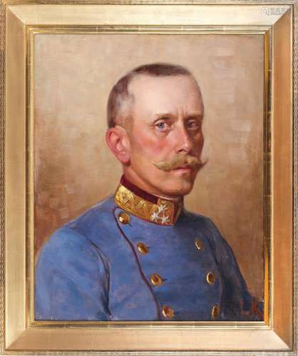 Ludwig Koch, Vienna 1866 - 1934 Vienna, Portrait of an offic...