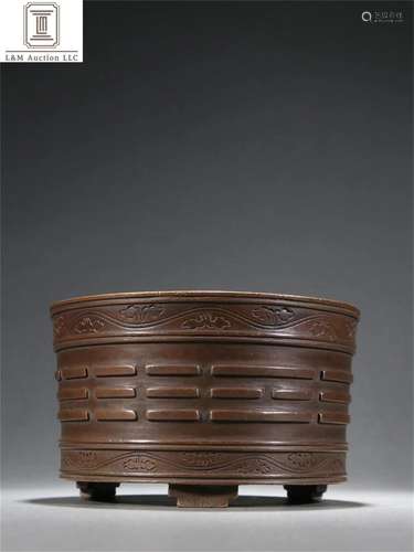 A Chinese Bronze Incense Burner