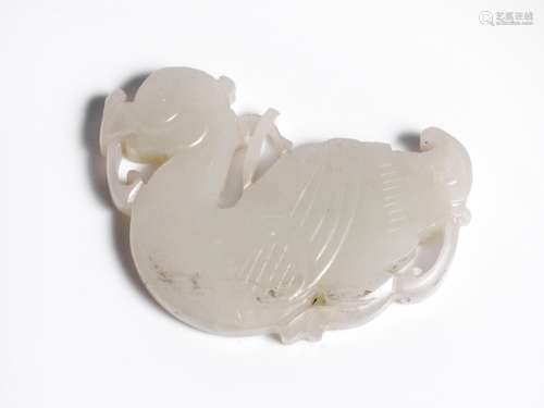 Jade duck, China, Yuan dynasty or Early Ming dynasty