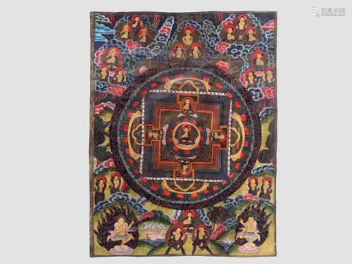 Thangka, Tibet, 18th/19th century