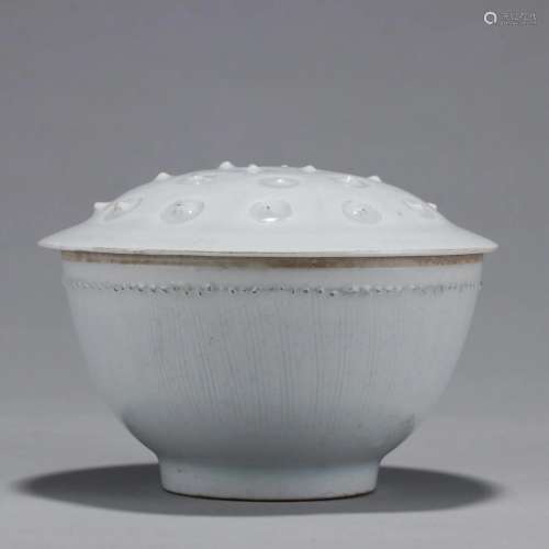 Shadow Celadon Glazed ZHAN (Small cup) with Lotus