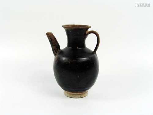 Black Glazed Ewer