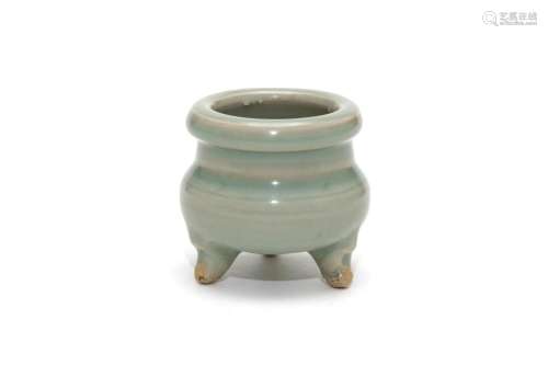 Yaozhou Kiln Celadon Glazed Censer (Using with playing