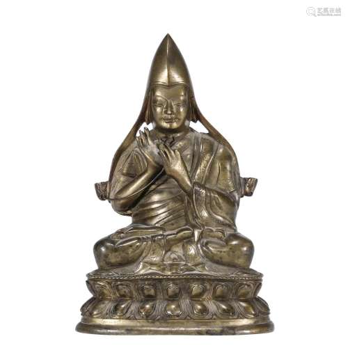 Sitting Statue of Tsongkhapa
