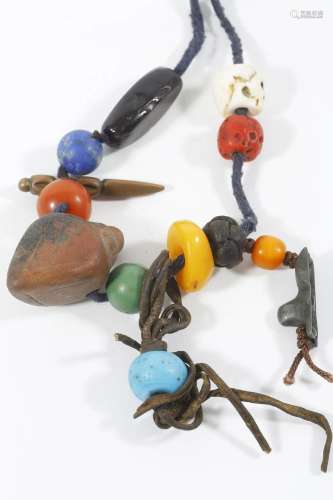 Necklace with Various Gems