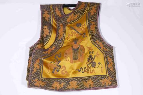 Waistcoat with Elephant (Wonderful blessing) Pattern