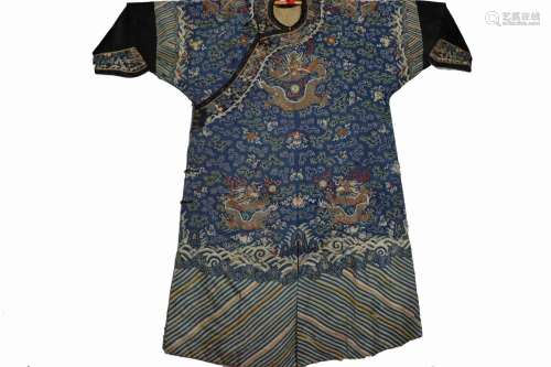 Buddhism Kesi Tapestry Dragon Robe with Eight