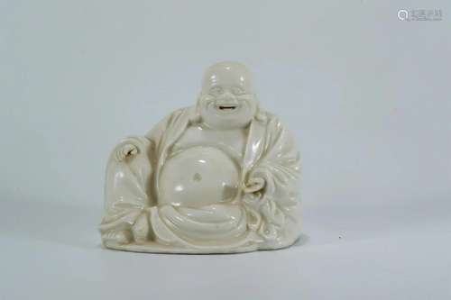 White Porcelain Statue of Maitreya