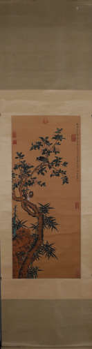Shen Quan Flower and Bird Illustration