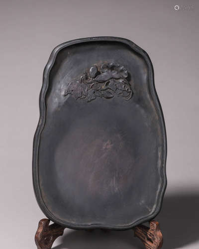 Duan inkstone with melon and fruit pattern