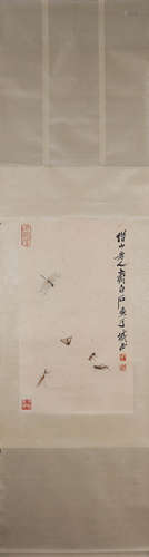 Qi Baishi Insect Fun Picture