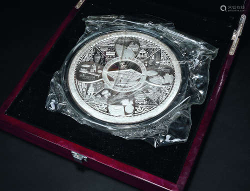 5公斤 2010年世博会全品银章（附证书）