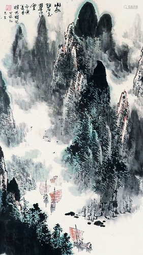 浮生 桂林山水连框
