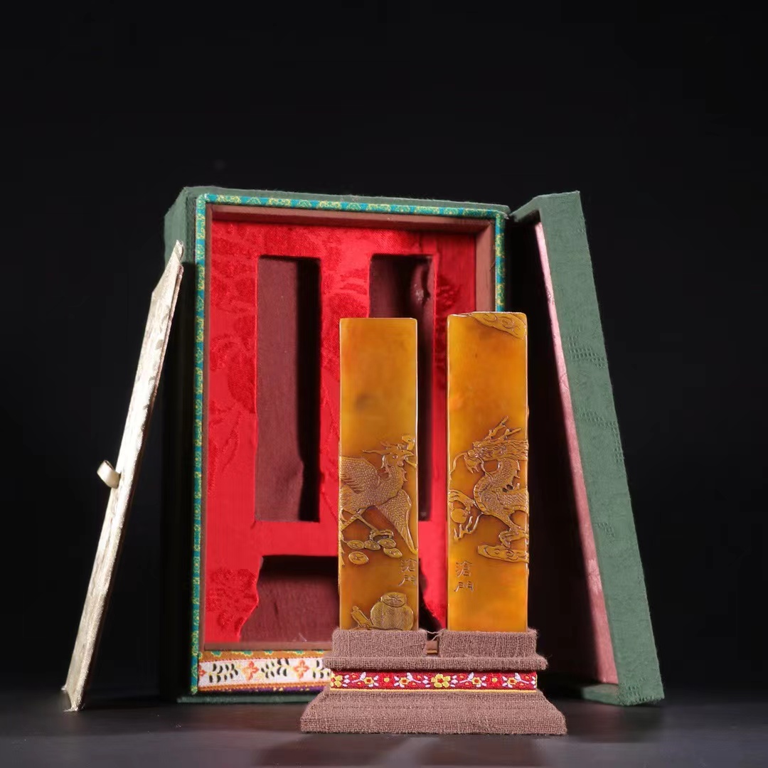 有名なブランド 中国古美術 清時代古玉墨置·天然玉石保証；BL4-07 書