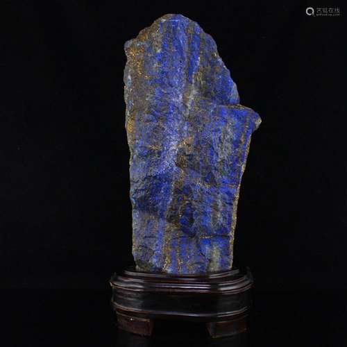 7.1Kg Chinese Natural Lapis Lazuli Original Stone Statue