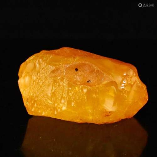 35 G Superb Uncarved Natural Amber Original Stone