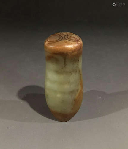 A HONGSHAN CULTUR JADE CICADA