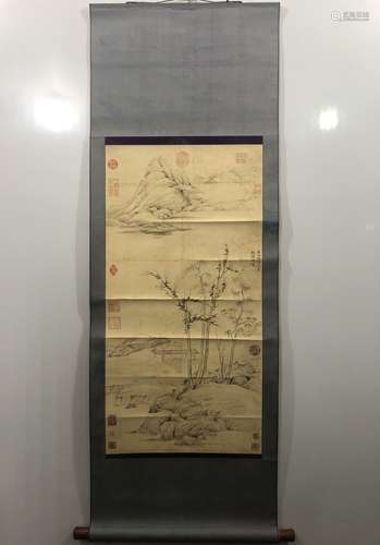 A CHINESE  PAINTING,  NI ZAN MARKED