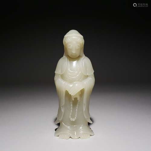 A Hetian  jade GUANYIN buddha