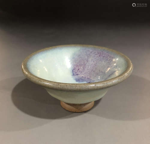 A SONG DYNASTY JUN KILN PLATE