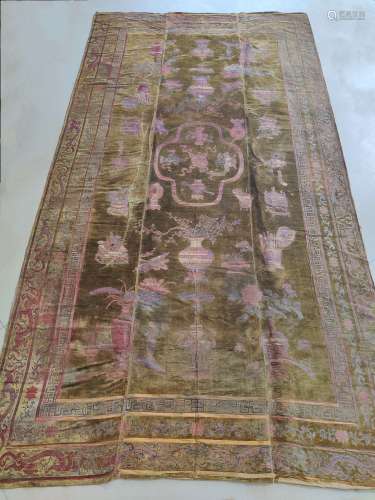 An early Qing Dynasty PALACE CARPET