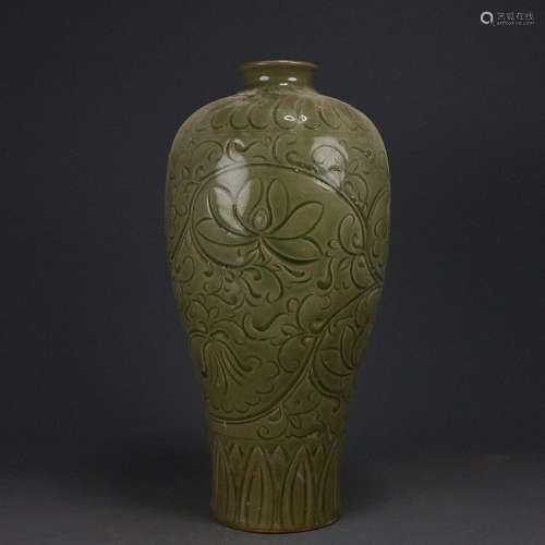 JIAN WAREFLORAL MEIPING VASE