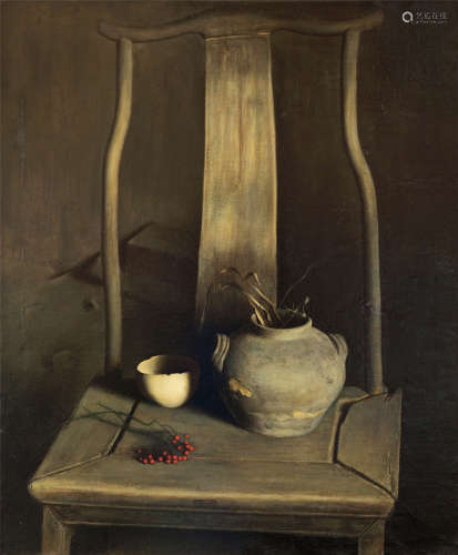 常青（b.1965） 静物 布面 油画