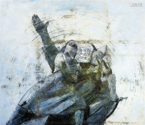 尹朝阳（b.1970） 2007年作 乌托邦 布面 油画