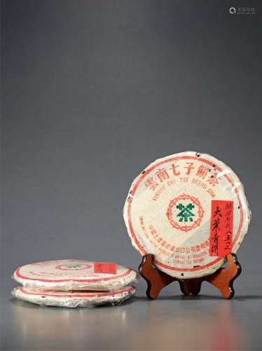 二十世纪八十年代·勐海茶厂8582大叶青饼（生茶）