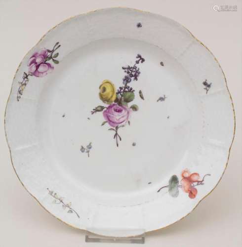 Teller / A plate, Meissen, um 1750