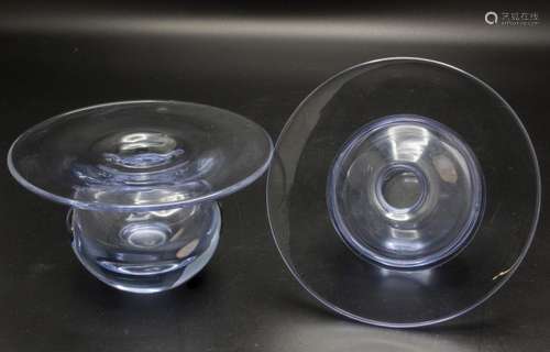 Paar Glasvasen / A pair of glass vases, Nanny Still, Riihima...