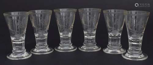 6 Kelchgläser / A set of 6 goblets, J. & L. Lobmeyr, Wie...