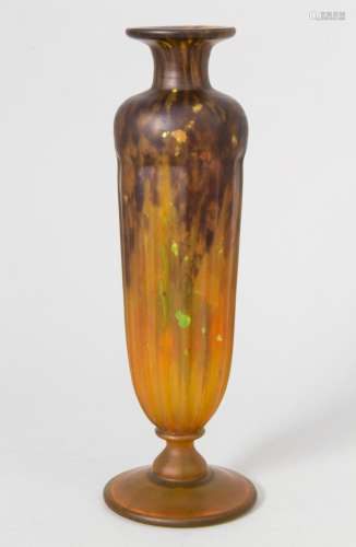 Jugendstil Vase / Art Nouveau glass vase, Daum Frères, Ecole...