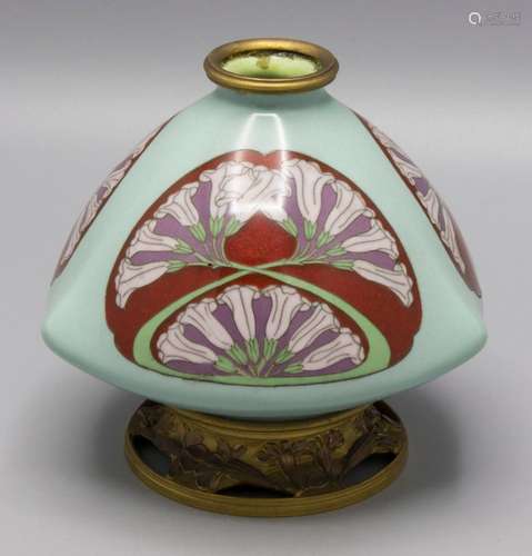 Jugendstil Cloisonné-Ziervase / An Art Nouveau vase, Paul Lo...