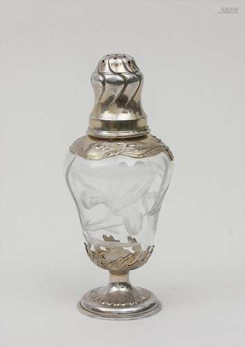 Jugendstil-Zuckerstreuer/Art Nouveau Silver Sugar Sprinkler,...