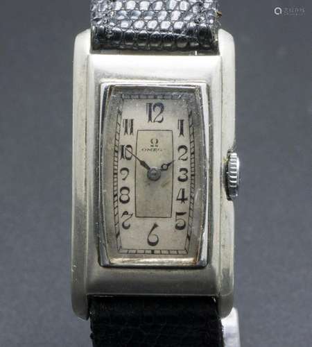 Art Déco Herrenarmbanduhr / An Art Deco men's wristwatc...