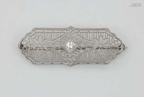 Brosche mit Diamant / Brooch with Diamond