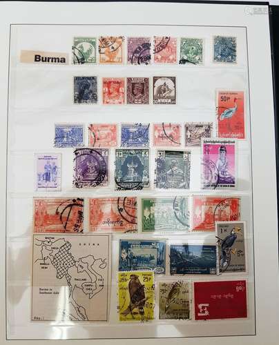 Sammlung Briefmarken diverse Länder / A collection of stamps...