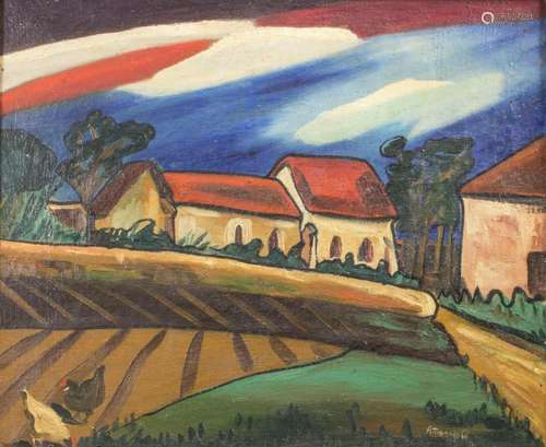 André Manceau, 'La Fenne' / 'The barn', ...