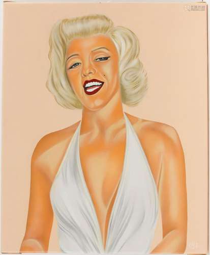 Ulrich Schichhold (1942-2012), 'Lachende Marilyn Monroe...