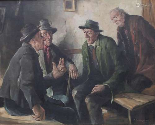 R. Eschbacher, München 1926, Die Herrenrunde