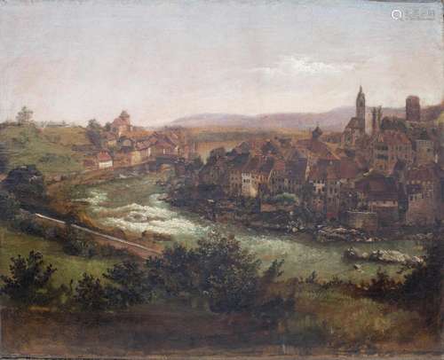 Ansicht von Laufenburg, Hans Thoma (zugeschr.)