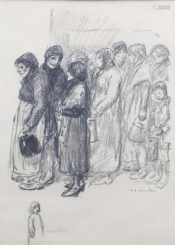 Théophile Alexandre Steinlen (1859-1923) Lithografie: '...