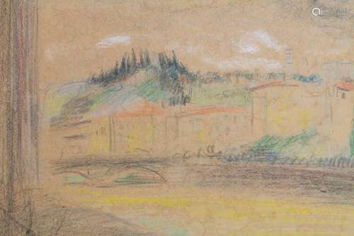 Arthur Markowicz (1872-1934), 'Florenz: Ponte Vecchio&#...